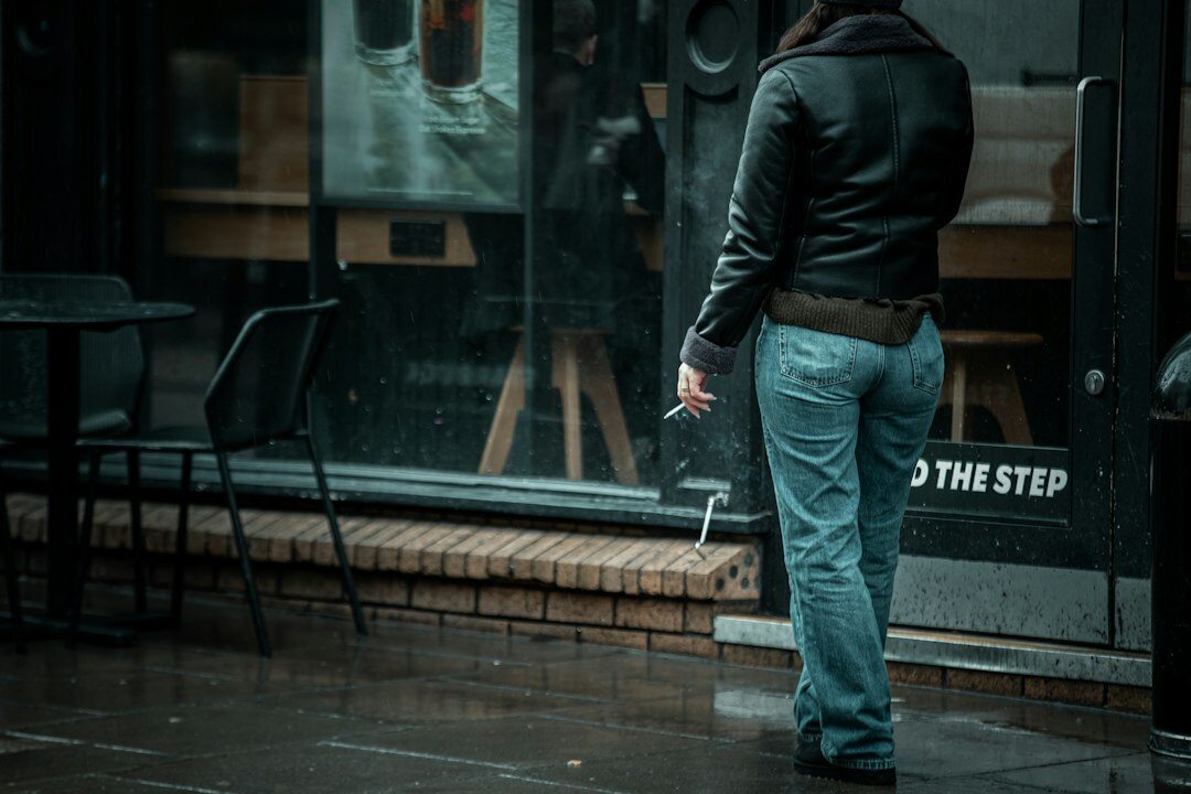 detective investigating scene